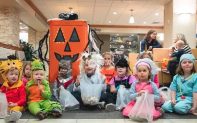 TUG Mobile Robots Bring Some Halloween Joy (and Candy!) To Children at UPMC Hospital