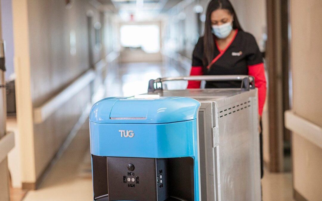 Mercy Hospital installs their fleet of Aethon robots